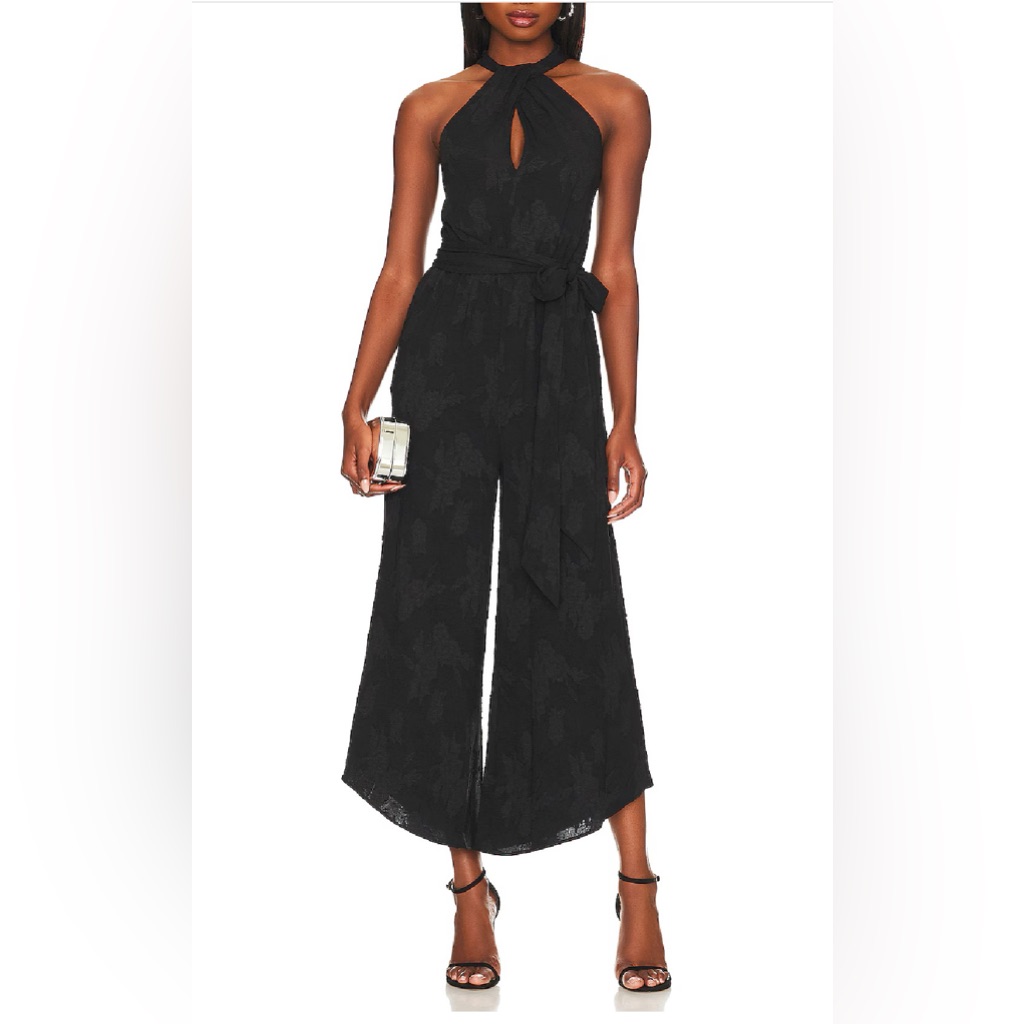 Bcbgmaxazria Halter Jumpsuit Bcbgmaxazria Nwt